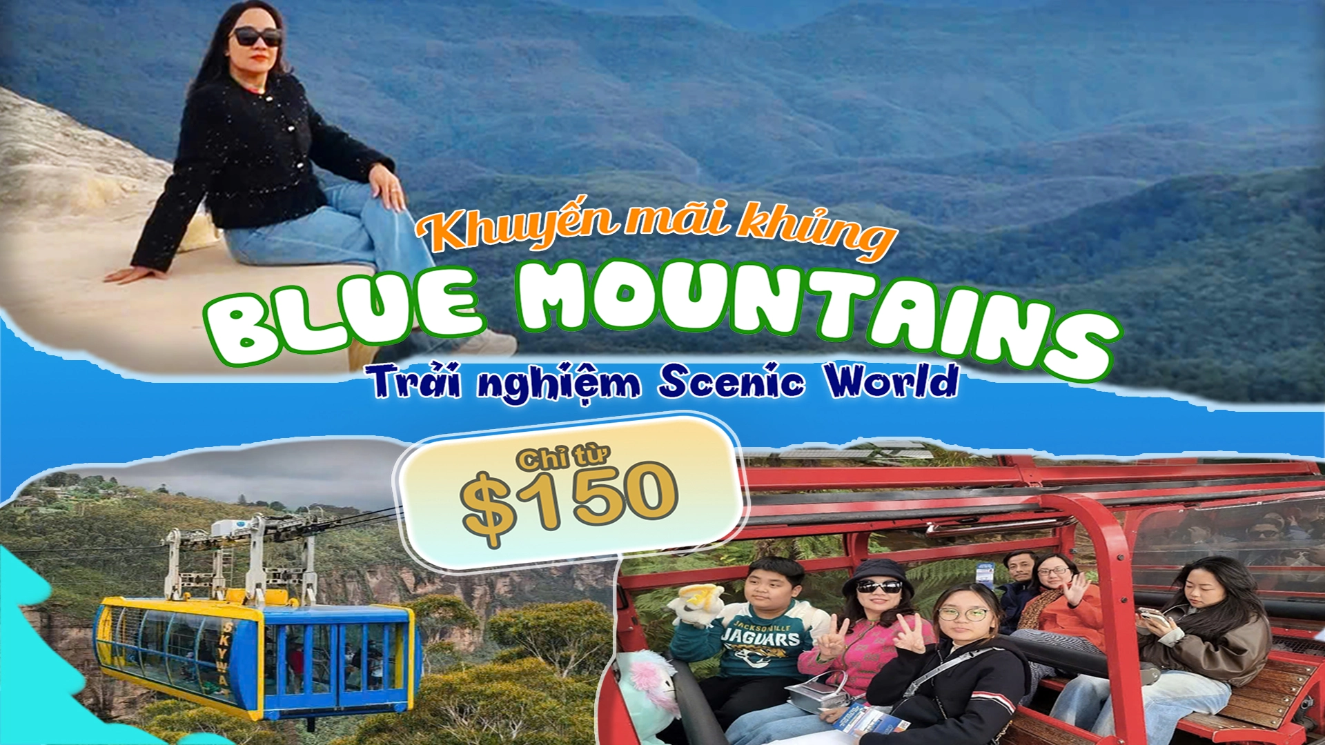 KHUYẾN MÃI KHỦNG – BLUE MOUNTAINS TOUR
